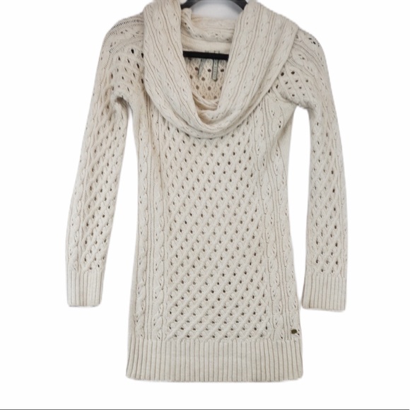 Guess Sweaters - Guess loose knit cowl neck long sweater